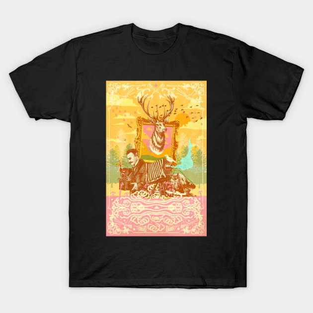 PORTRAIT DEER T-Shirt by Showdeer